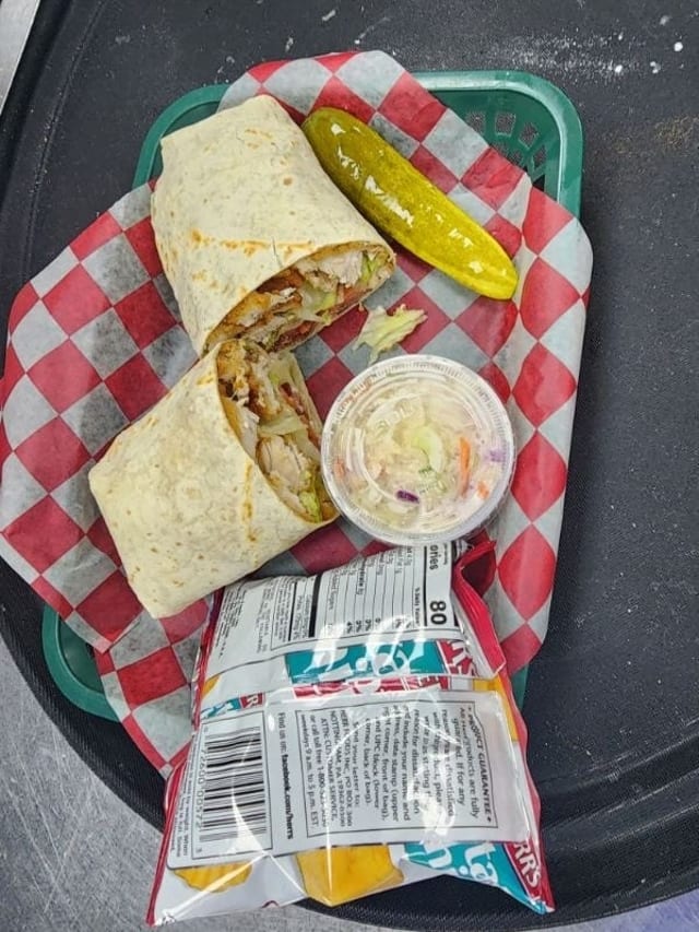 Buffalo Chicken Wrap.