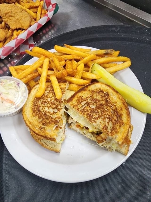 Chicken Salad Melt.