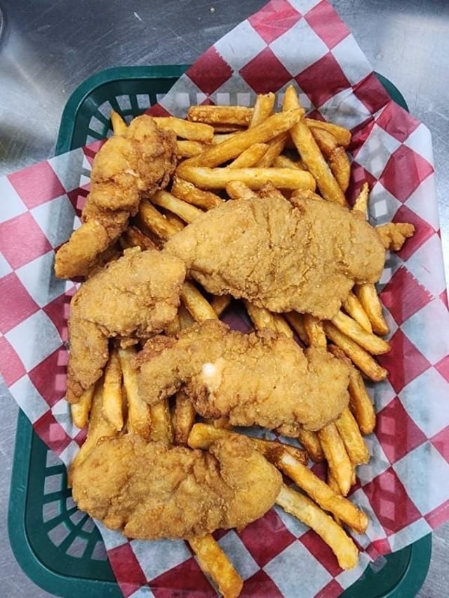 Chicken Fingers Basket.