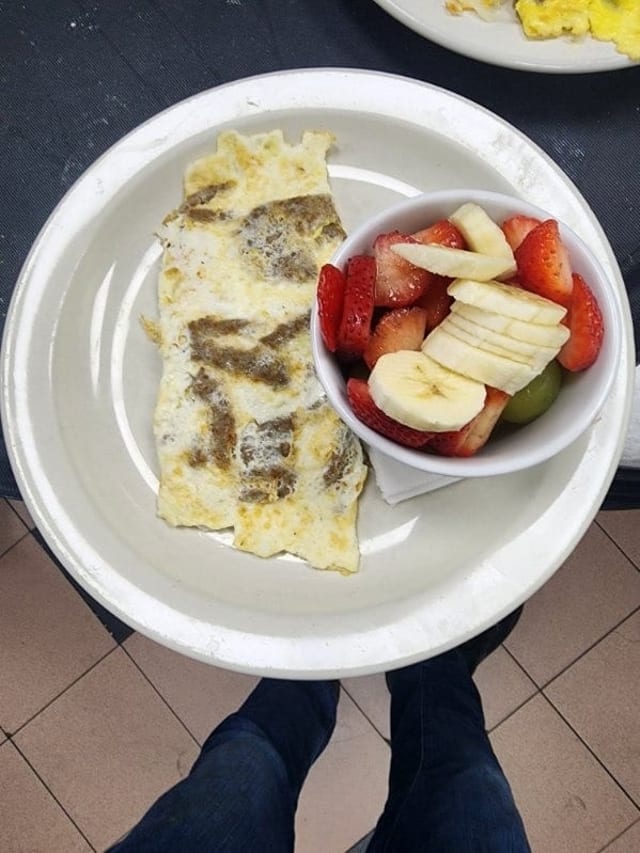 Gyro Omelette.