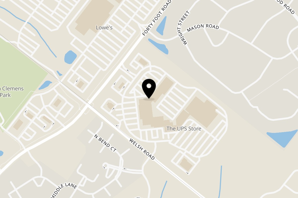 Map showing the location of Ralph's Corner Diner on 2333 W Main St Ste c 15 in Lansdale